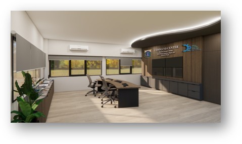 Command Center interior (render)
